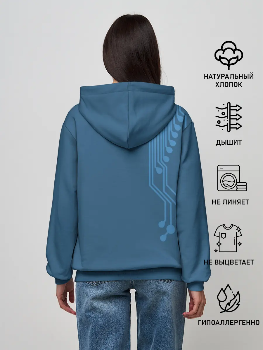 Женское худи / Cyborg