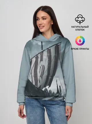 Женское худи / Викинги