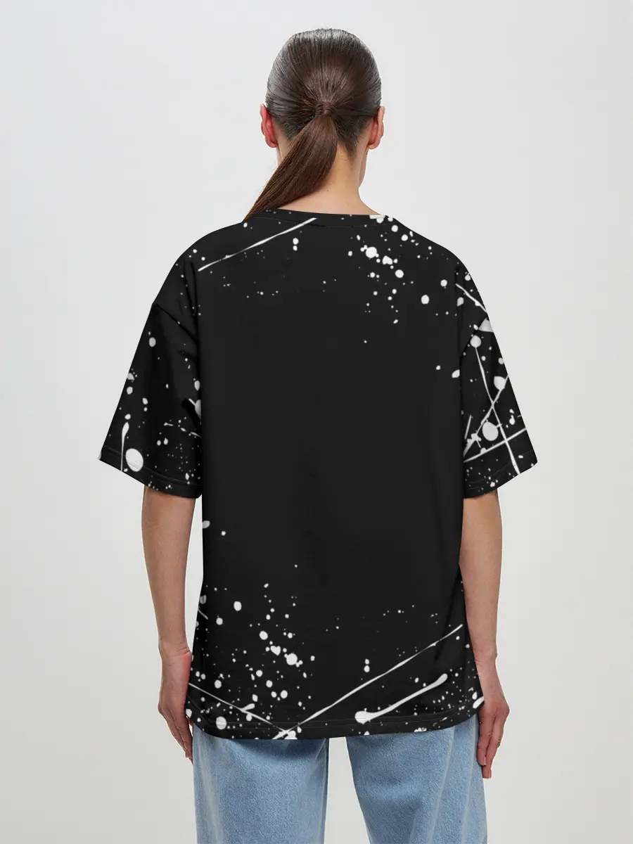 Женская футболка оверсайз / zoho