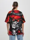 Женская футболка оверсайз / ALUCARD IN RED