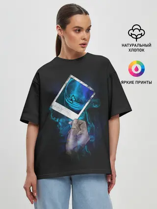 Женская футболка оверсайз / Life Is Strange