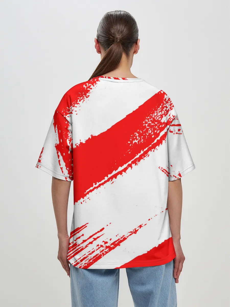 Женская футболка оверсайз / What cat? / Какой кот?