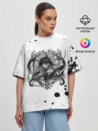 Женская футболка оверсайз / Castlevania | Trevor Belmont