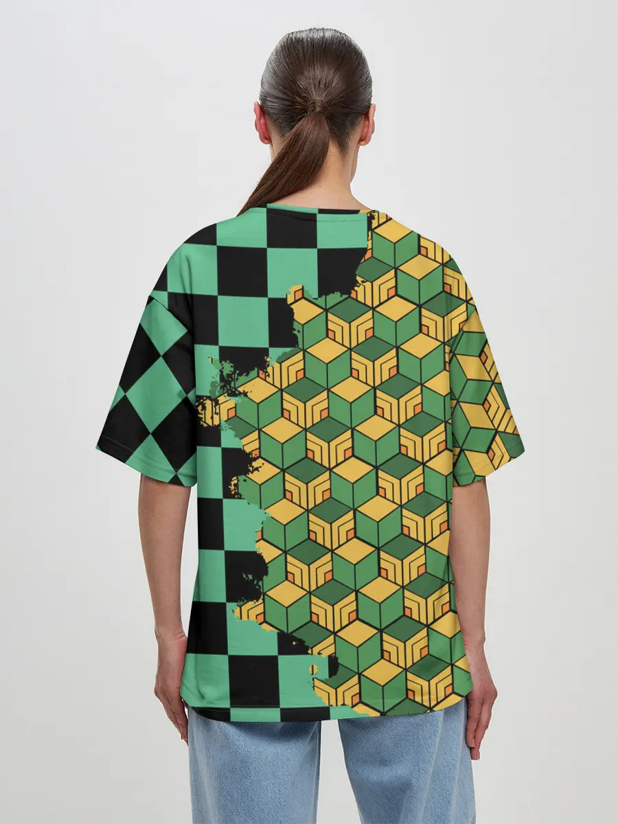 Женская футболка оверсайз / ТАНДЖИРО И ТОМИОКА