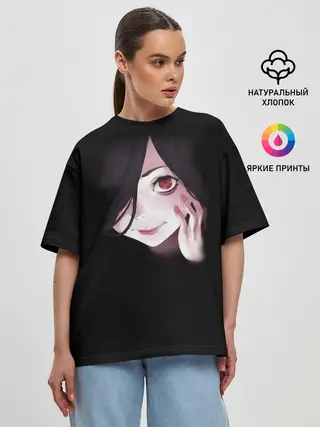 Женская футболка оверсайз / Food wars Shokugeki no Soma