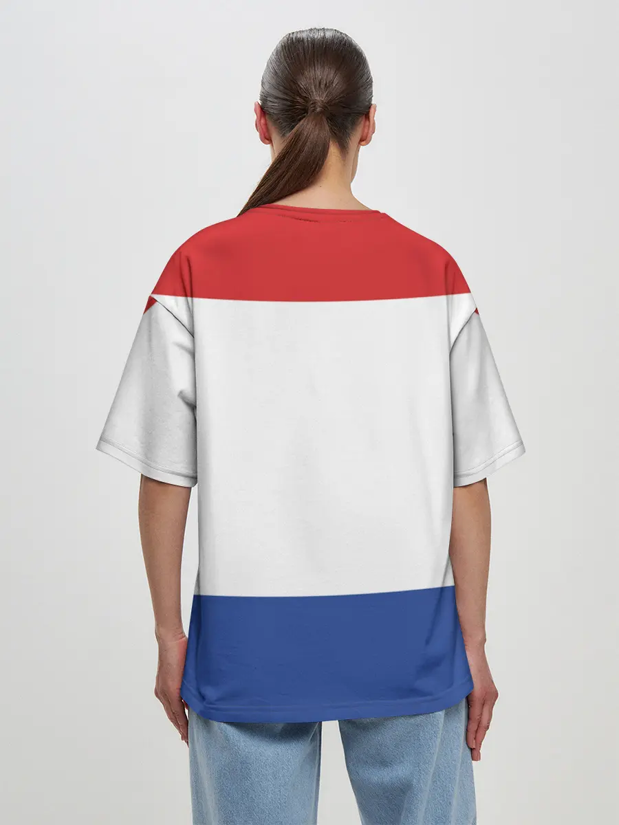 Женская футболка оверсайз / Мордовия