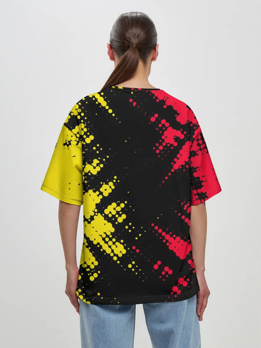 Женская футболка оверсайз / СИРЕНОГОЛОВЫЙ