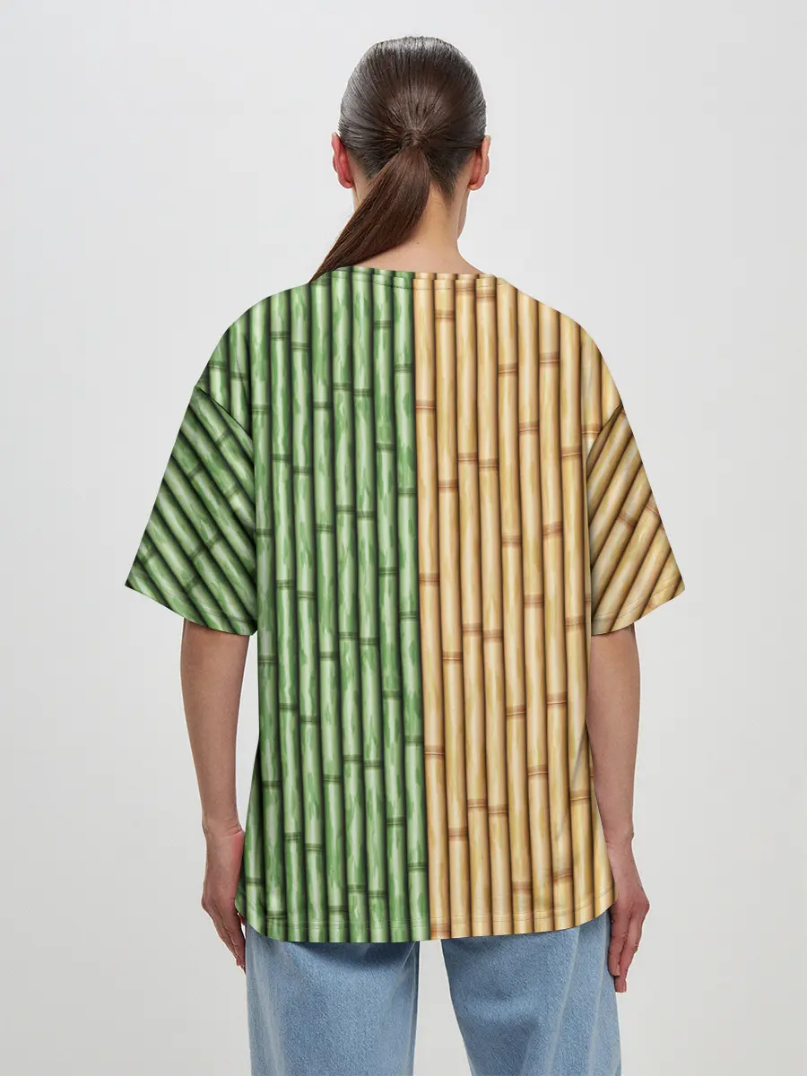 Женская футболка оверсайз / Bamboo