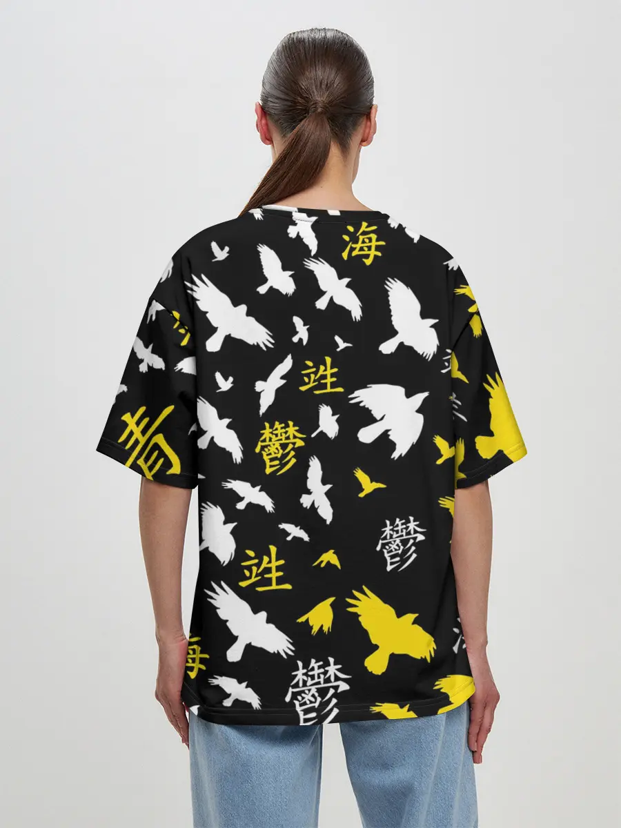 Женская футболка оверсайз / ЗЕНИЦУ АГАЦУМА