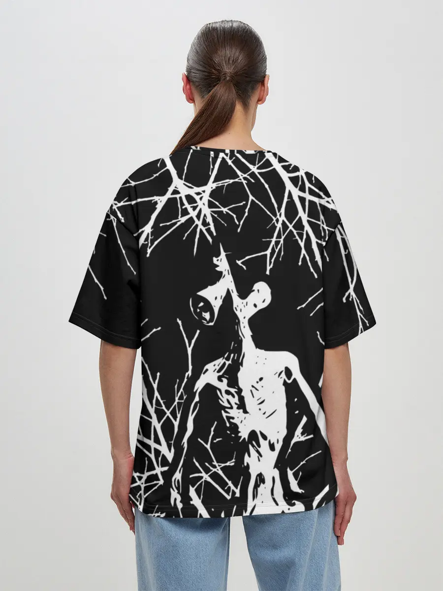 Женская футболка оверсайз / Сайрен Хэд