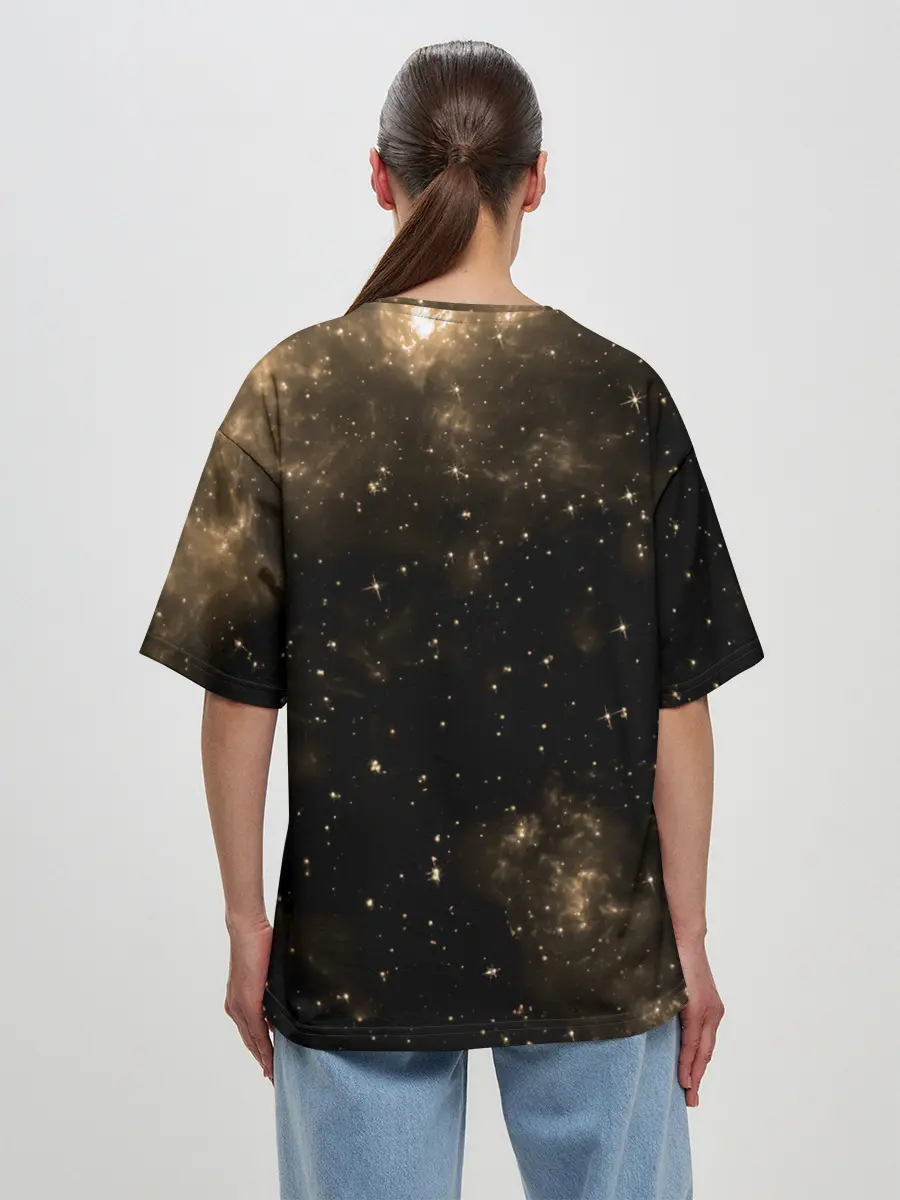 Женская футболка оверсайз / Незуко Камадо Kimetsu no Yaiba