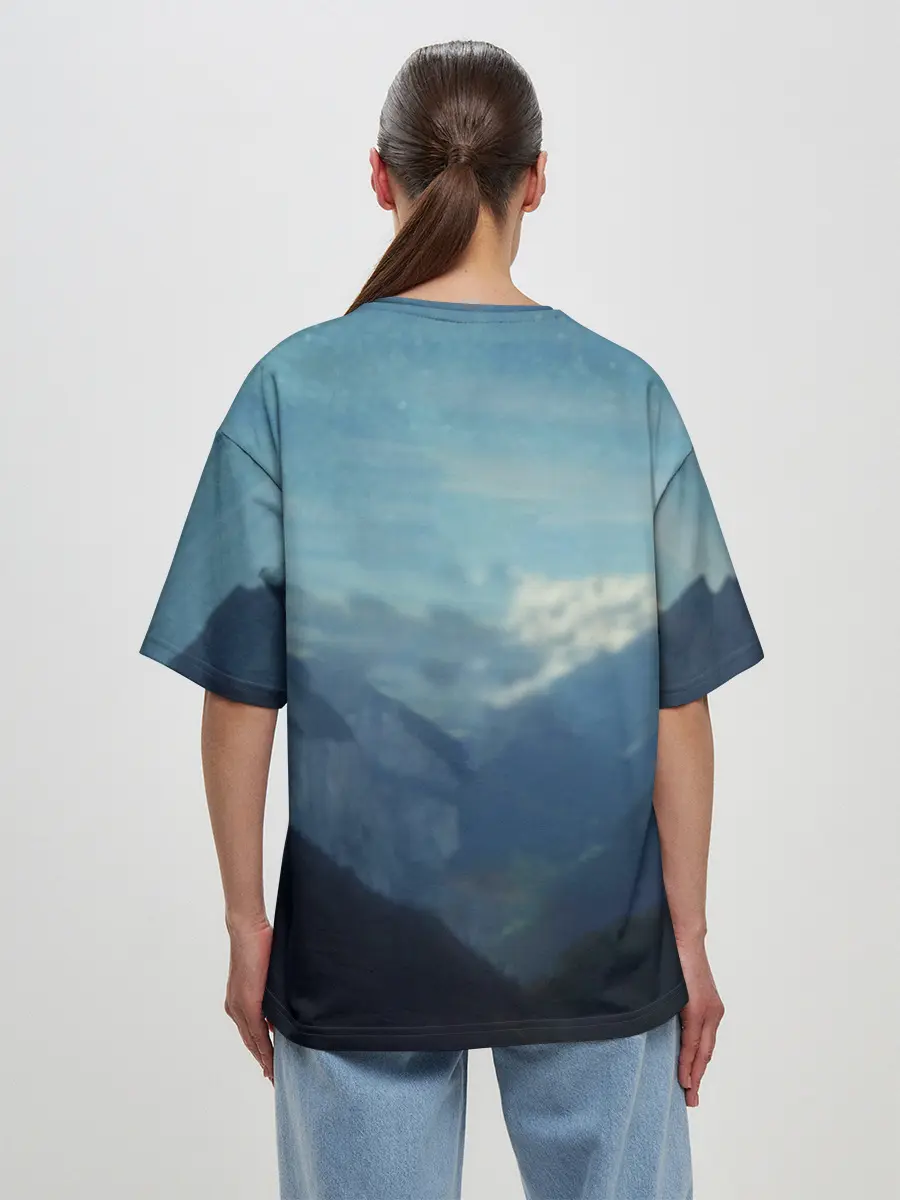 Женская футболка оверсайз / Магическая Битва | Реплика Кугисаки Нобара