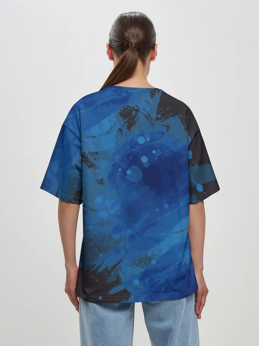 Женская футболка оверсайз / Тосиро Хицугая. Блич