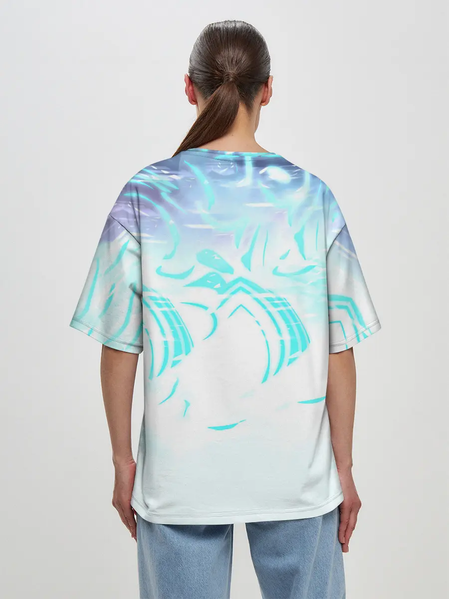 Женская футболка оверсайз / Рэндзи Абараи Блич