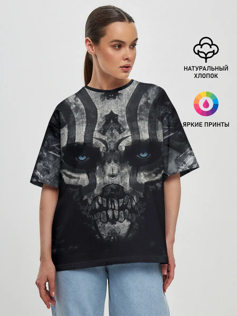 Женская футболка оверсайз / OLD SHAMAN