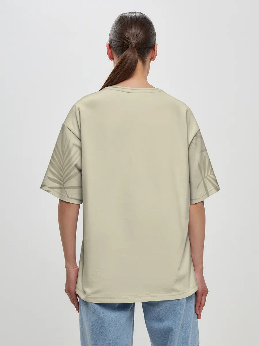 Женская футболка оверсайз / Гию Томиока Kimetsu no Yaiba