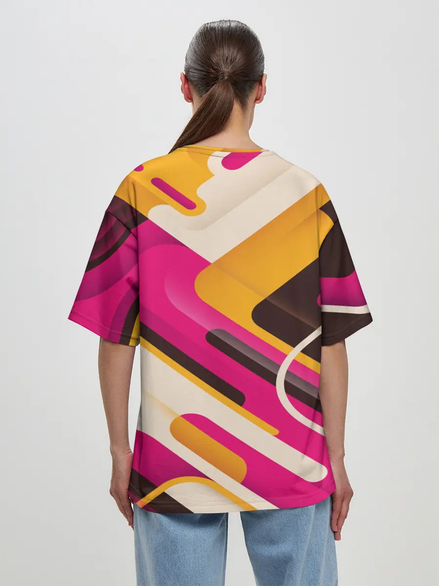 Женская футболка оверсайз / Traffic