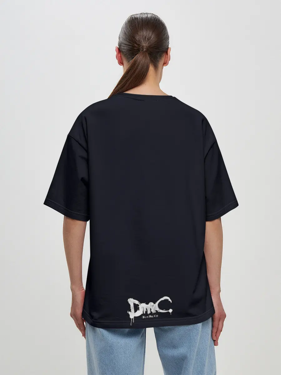 Женская футболка оверсайз / Saint Dante