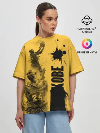 Женская футболка оверсайз / Kobe
