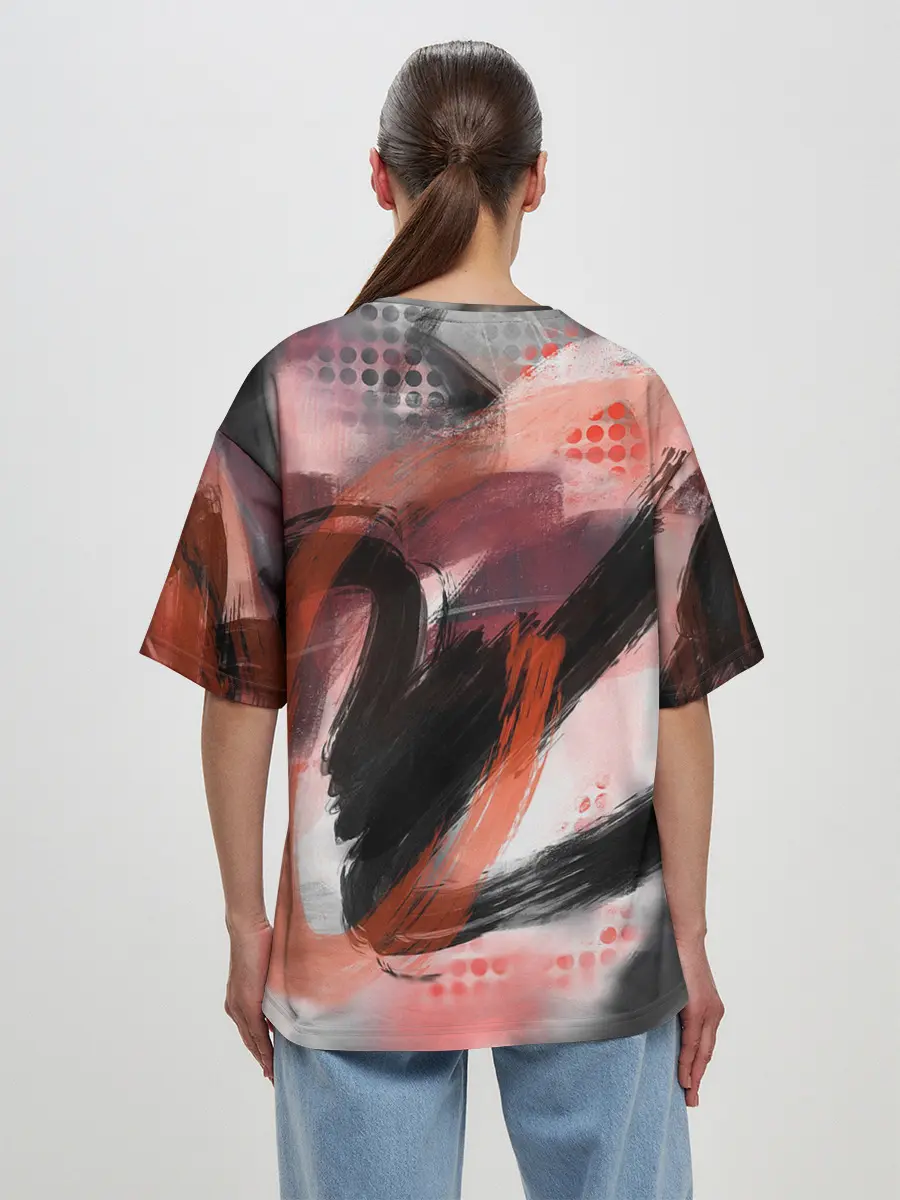 Женская футболка оверсайз / MAY