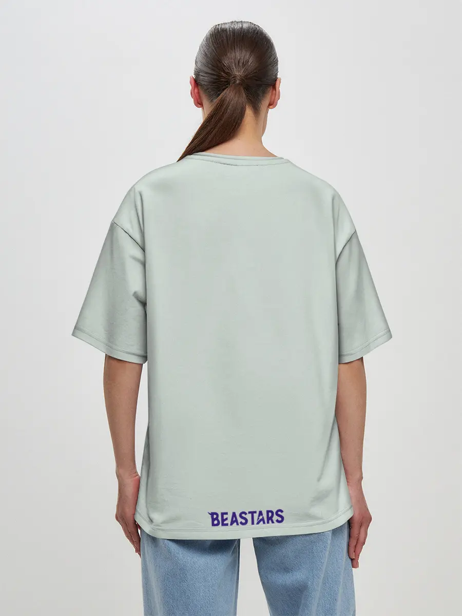 Женская футболка оверсайз / Beastars art