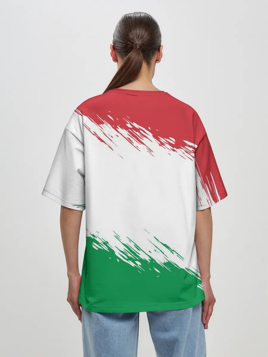 Женская футболка оверсайз / MADE IN ITALY