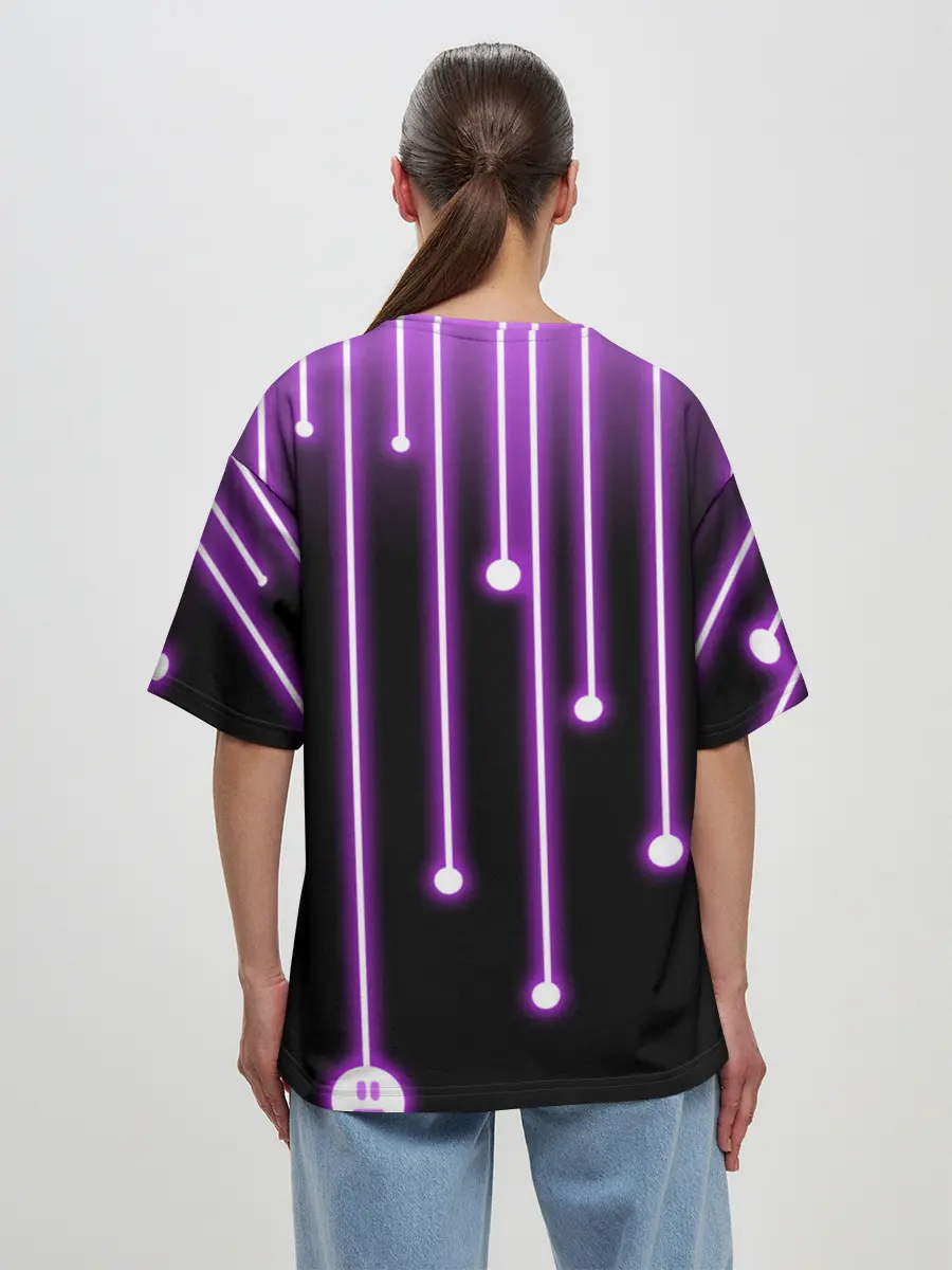 Женская футболка оверсайз / LIGHT