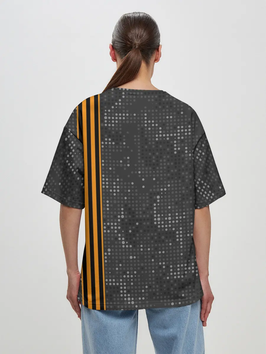 Женская футболка оверсайз / Победа