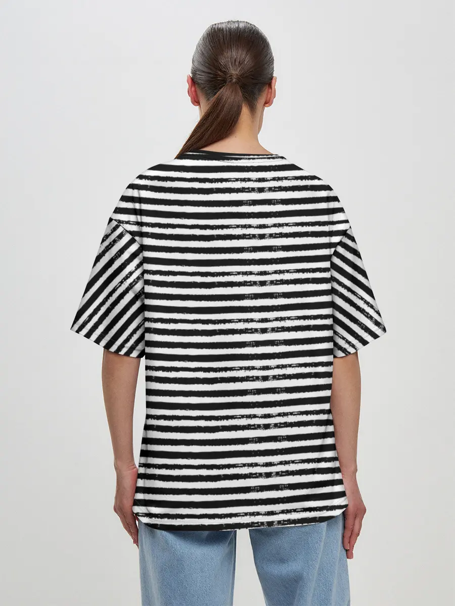 Женская футболка оверсайз / OLD BOY