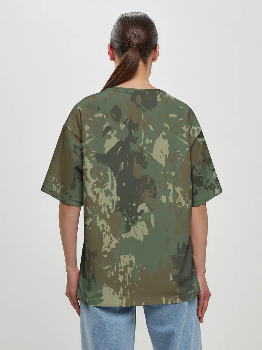 Женская футболка оверсайз / ВСЕМ ПОДЧИНЯТЬСЯ