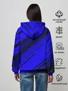 Женское худи / Blue and Black