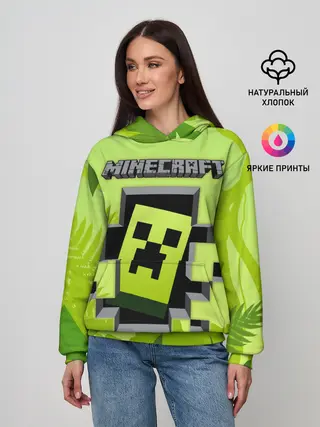 Женское худи / Minecraft