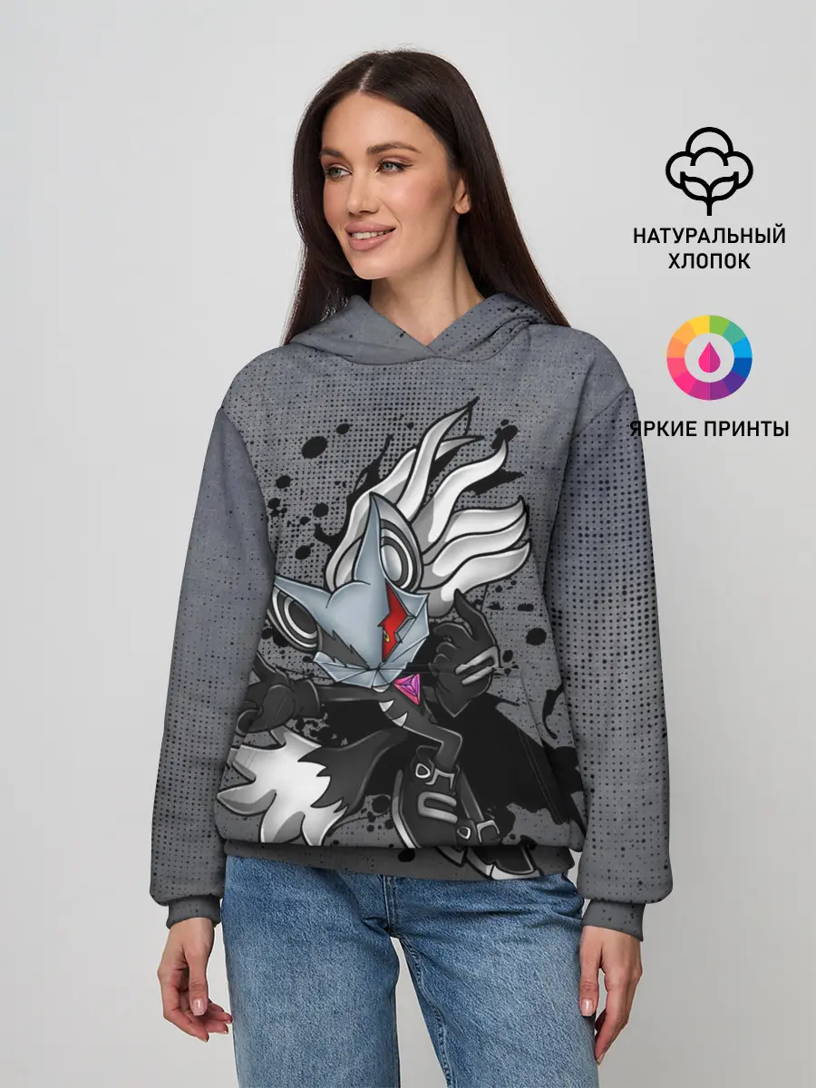 Женское худи / Cat Sonic