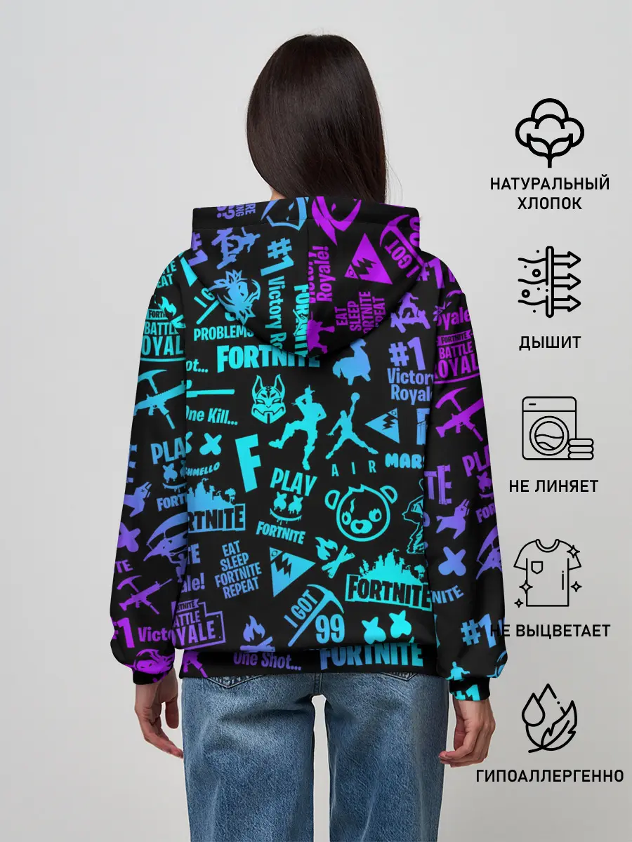 Женское худи / FORTNITE