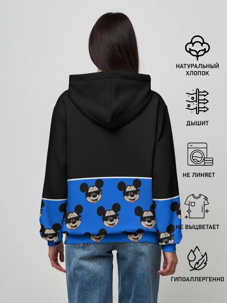 Женское худи / Disney.Микки Маус