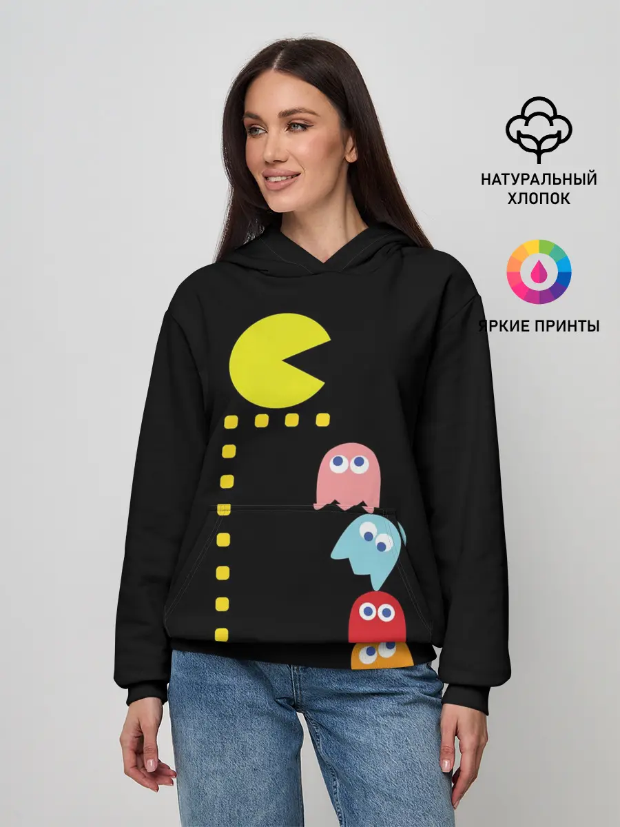 Женское худи / Pac-man