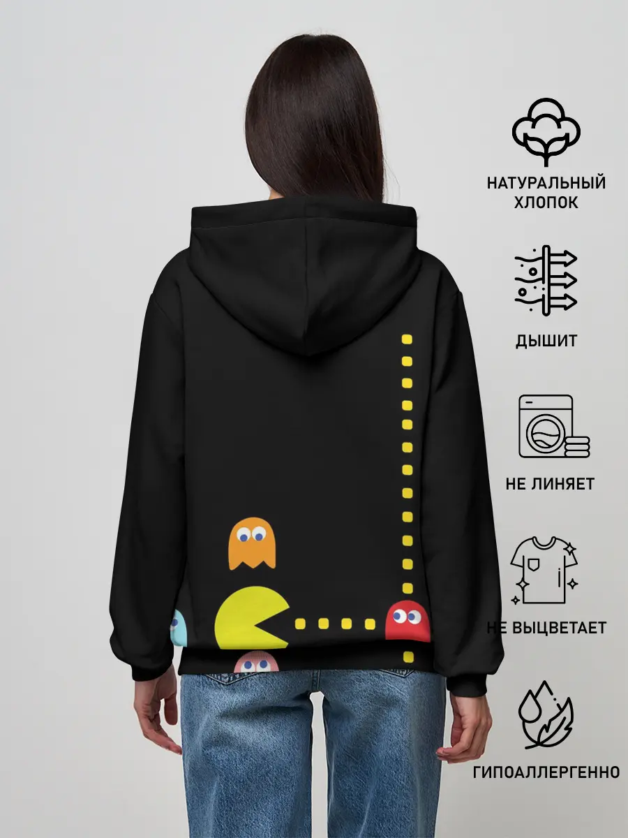 Женское худи / Pac-man