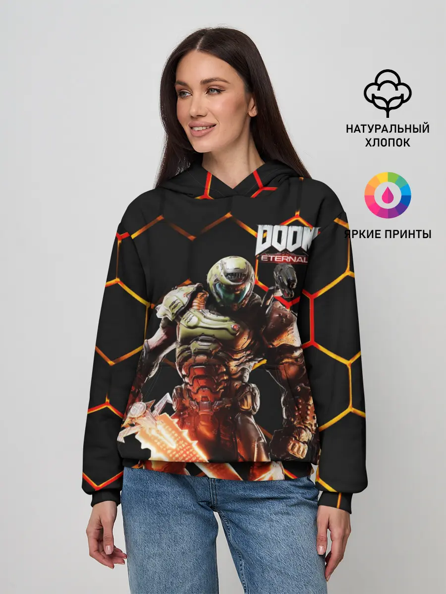 Женское худи / DOOM | Броня