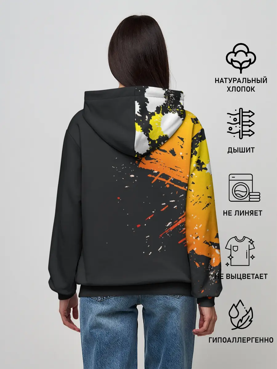 Женское худи / Sonic. E-102 Гамма