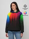 Женское худи / КРАСКИ ГРАДИЕНТ