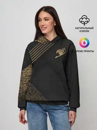 Женское худи / Хвост Феи геометрия
