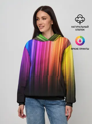 Женское худи / НЕОНОВЫЙ ЦВЕТ