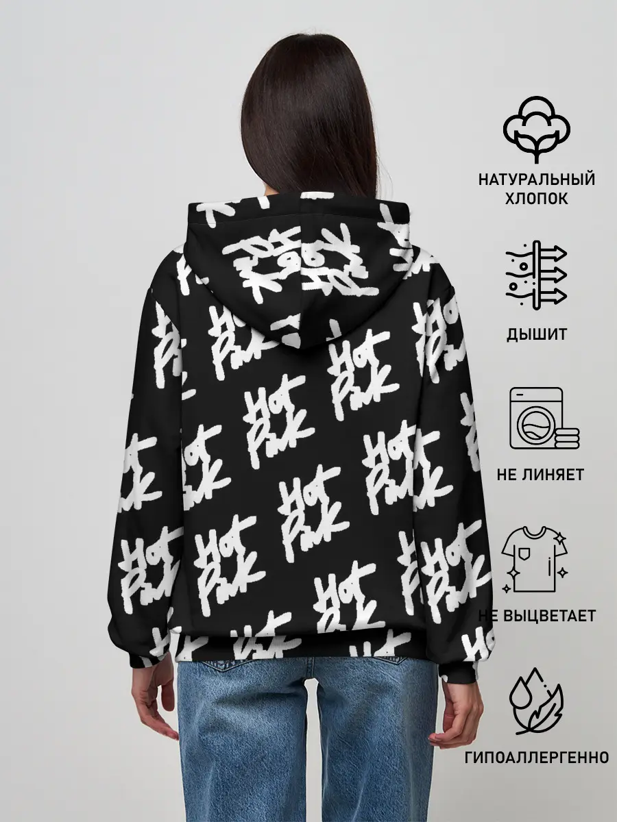 Женское худи / HOT PINK