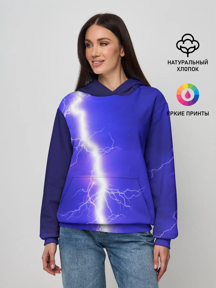 Женское худи / NEON ELECTRIX