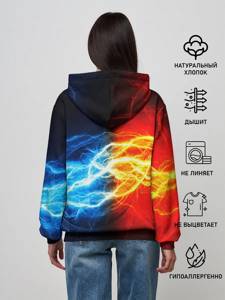 Женское худи / БИТВА МОЛНИЙ