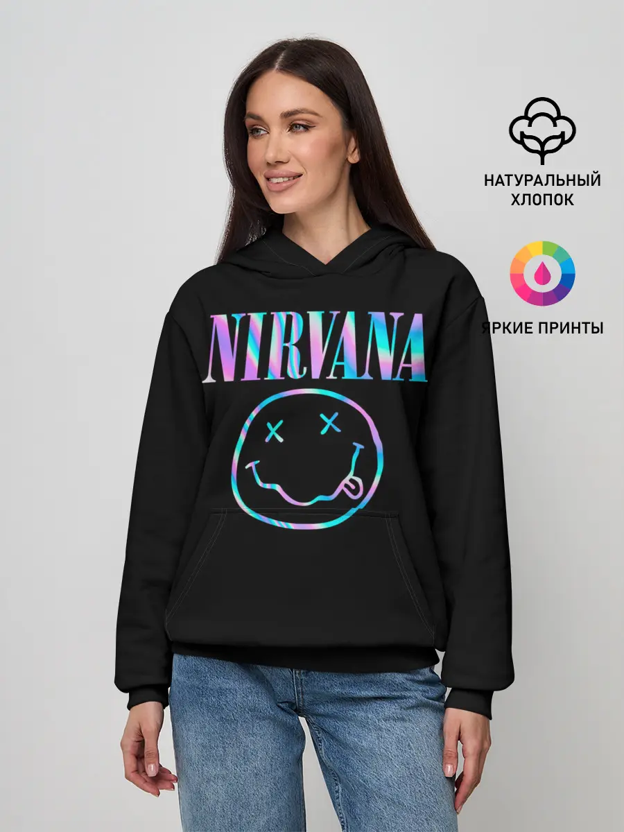 Женское худи / Nirvana