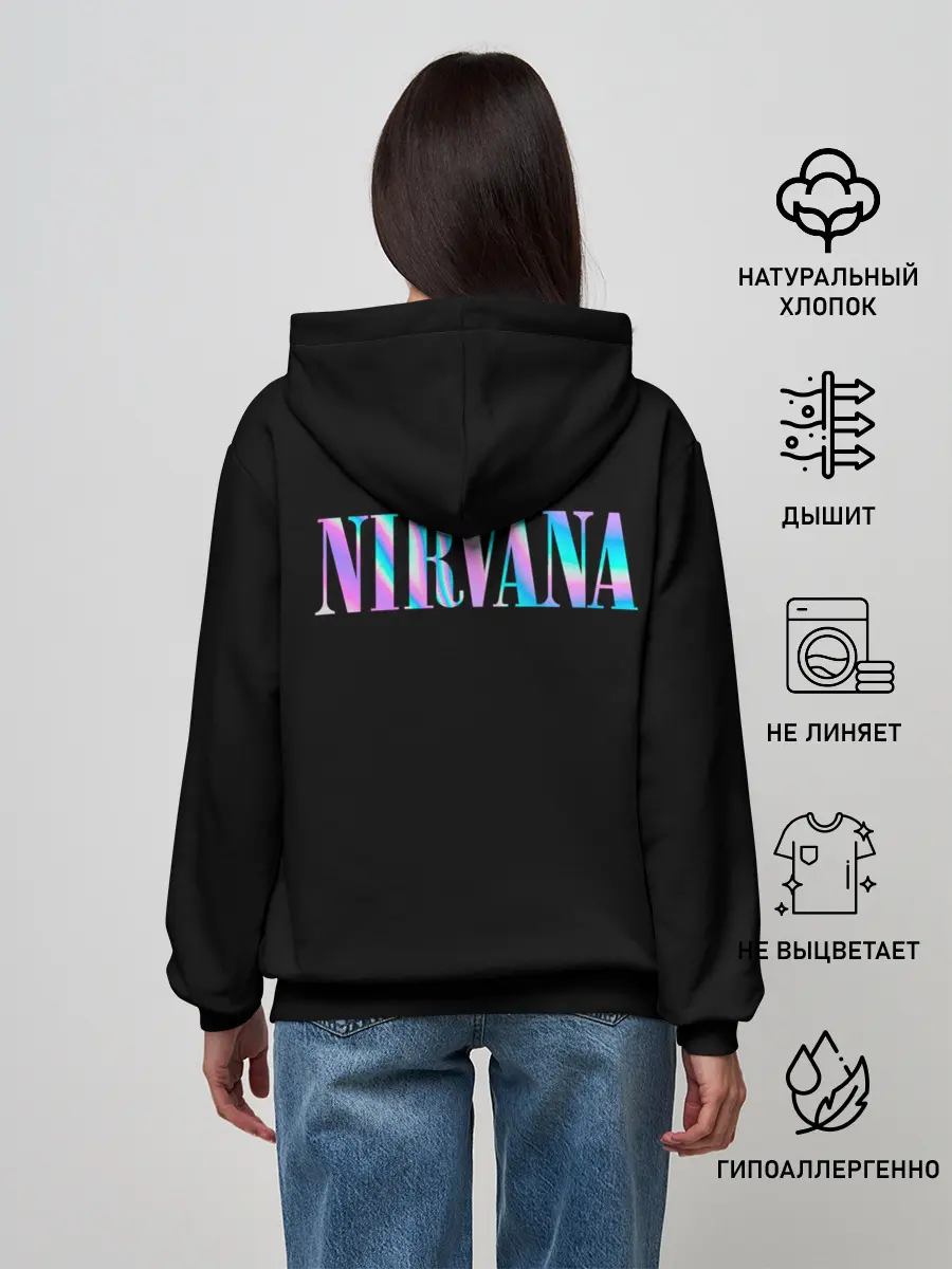 Женское худи / Nirvana