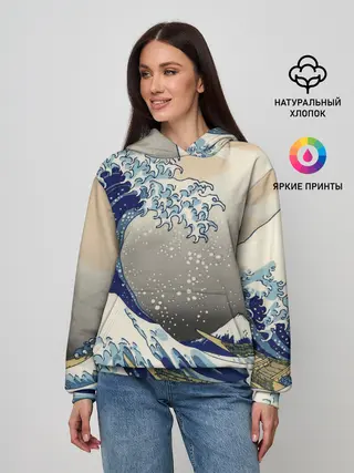 Женское худи / ЯПОНСКАЯ КАРТИНА