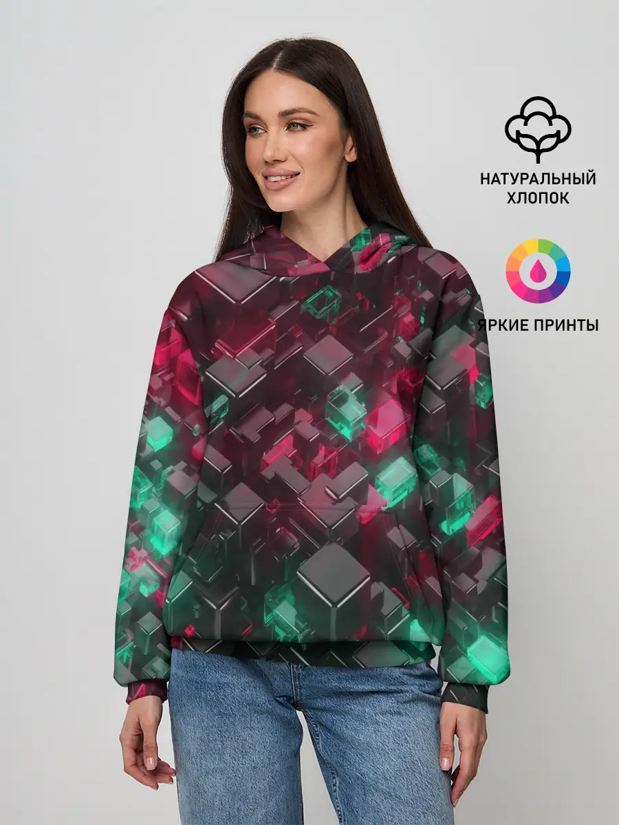 Женское худи / ABSTRACTION