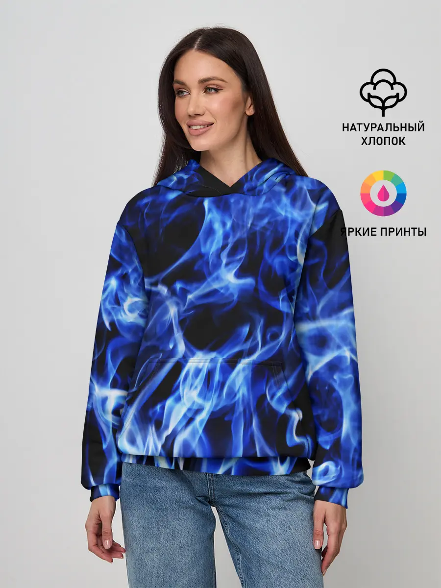 Женское худи / ДЫМ